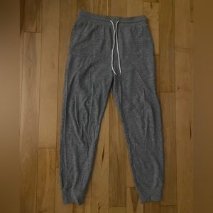 Sunday Best Waffle Sweat Pants - Heather Grey